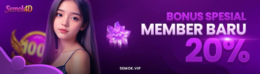 Bonus New Member 20%